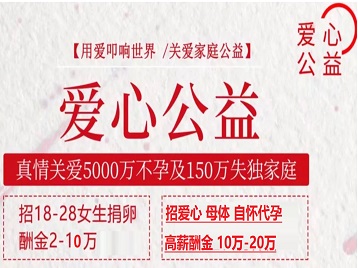 江华捐卵助孕生子 爱心志愿者招募